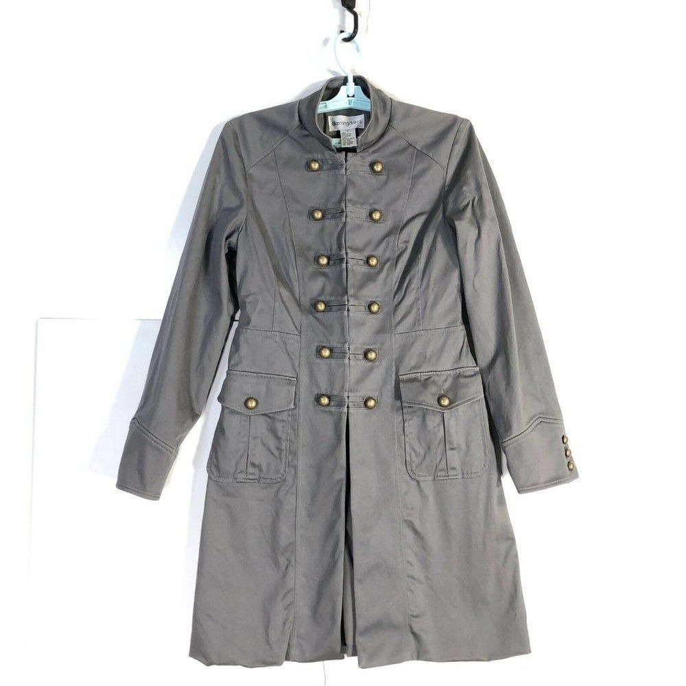 BLOOMINGDALE'S Military Ladies 6 GRAY Hook Eye Closure Dragonball Z Cosplay